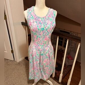 Lilly Pulitzer Floral Midi Dress